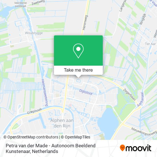 Petra van der Made - Autonoom Beeldend Kunstenaar map
