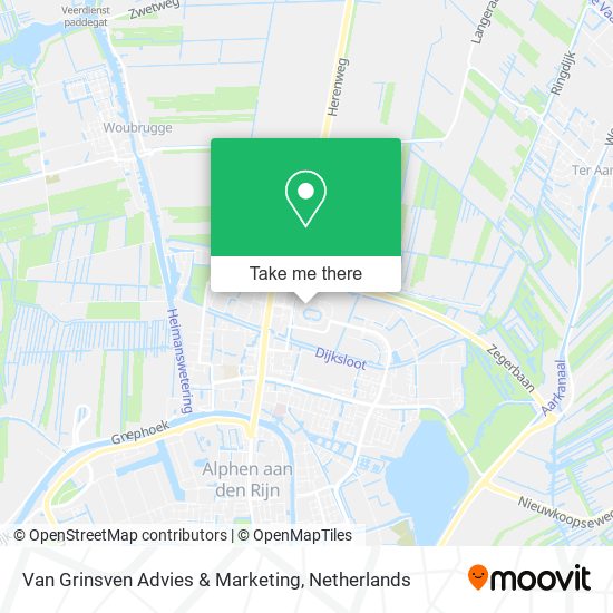 Van Grinsven Advies & Marketing map