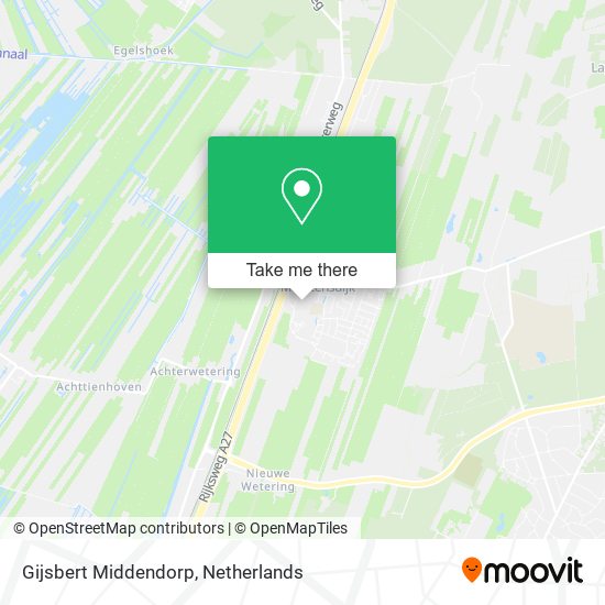 Gijsbert Middendorp map