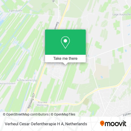 Verheul Cesar Oefentherapie H A map