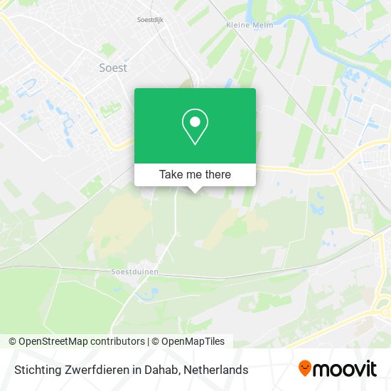 Stichting Zwerfdieren in Dahab map