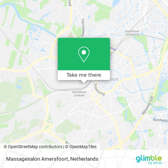 Massagesalon Amersfoort map