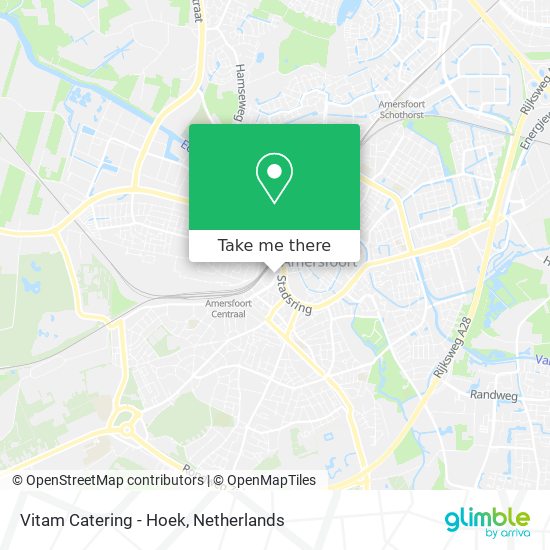 Vitam Catering - Hoek map