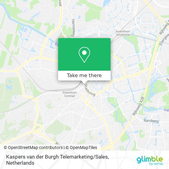 Kaspers van der Burgh Telemarketing / Sales map