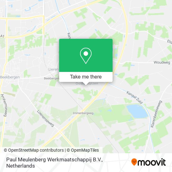 Paul Meulenberg Werkmaatschappij B.V. map