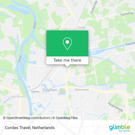 Cordes Travel map