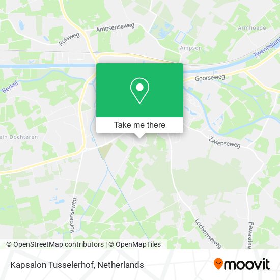 Kapsalon Tusselerhof map