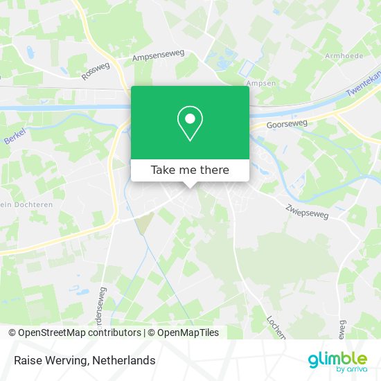 Raise Werving map