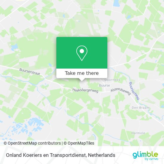 Onland Koeriers en Transportdienst map