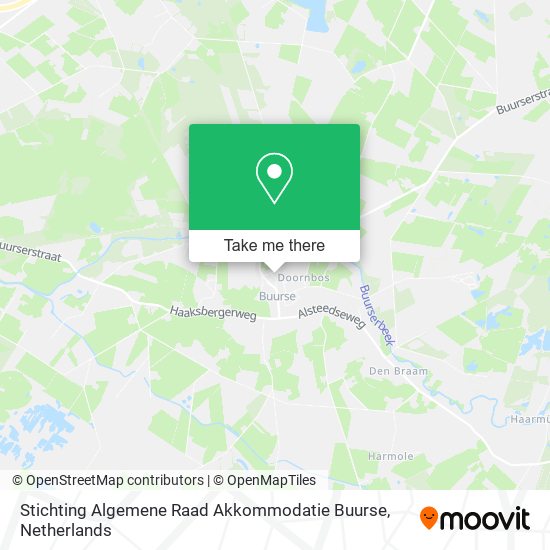 Stichting Algemene Raad Akkommodatie Buurse map