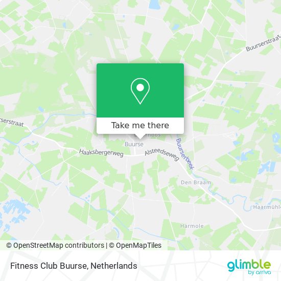 Fitness Club Buurse map