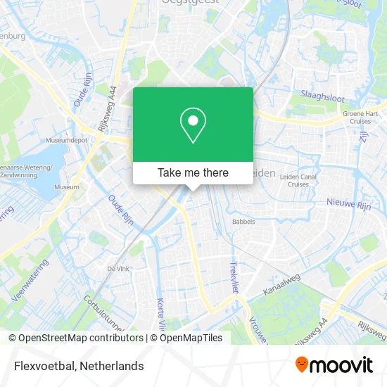 Flexvoetbal map