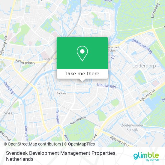 Svendesk Development Management Properties map