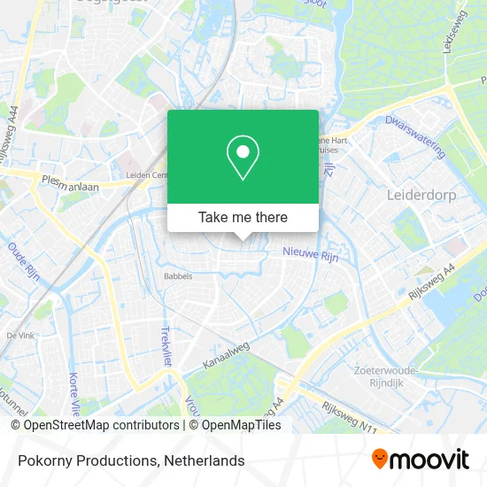 Pokorny Productions map