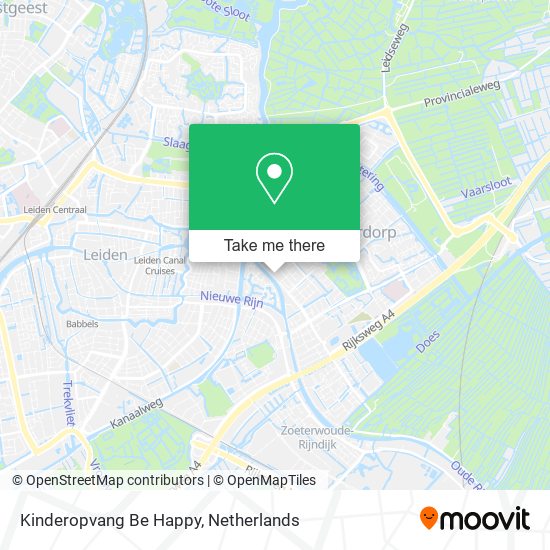 Kinderopvang Be Happy map