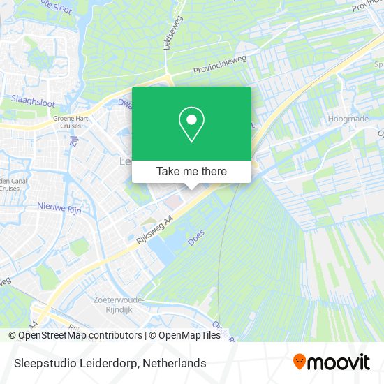 Sleepstudio Leiderdorp map