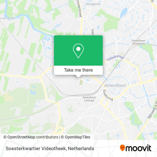 Soesterkwartier Videotheek map