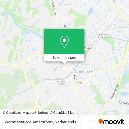 Warmteservice Amersfoort map