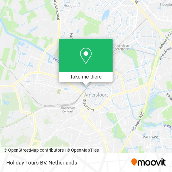 Holiday Tours BV map