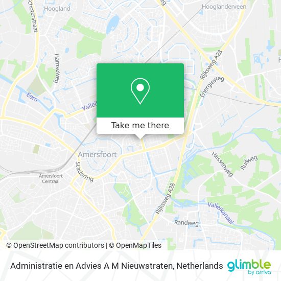 Administratie en Advies A M Nieuwstraten map