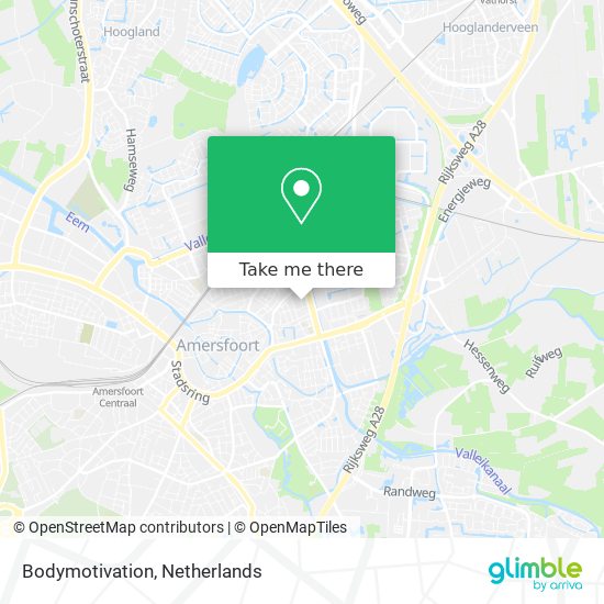 Bodymotivation map