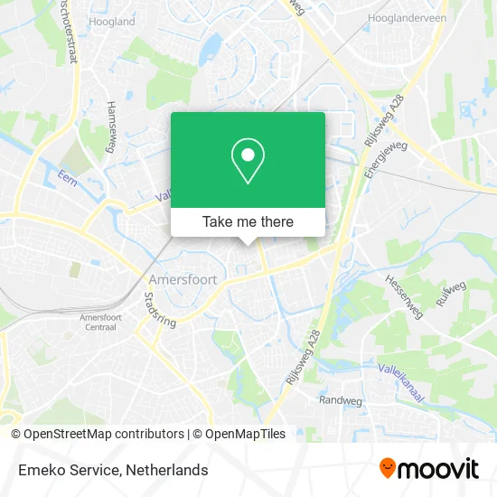 Emeko Service map