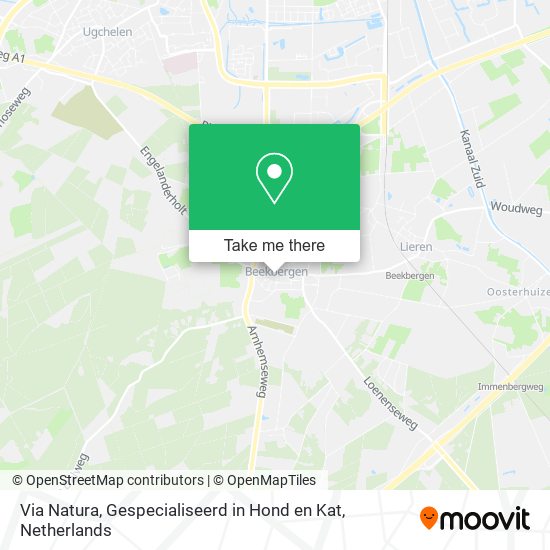 Via Natura, Gespecialiseerd in Hond en Kat map