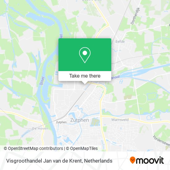 Visgroothandel Jan van de Krent map