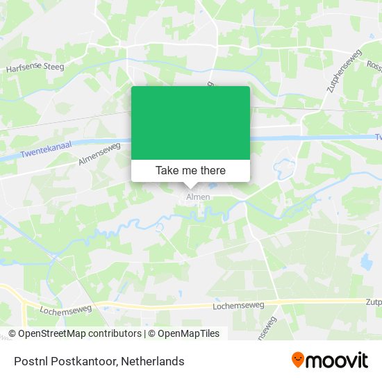 Postnl Postkantoor map