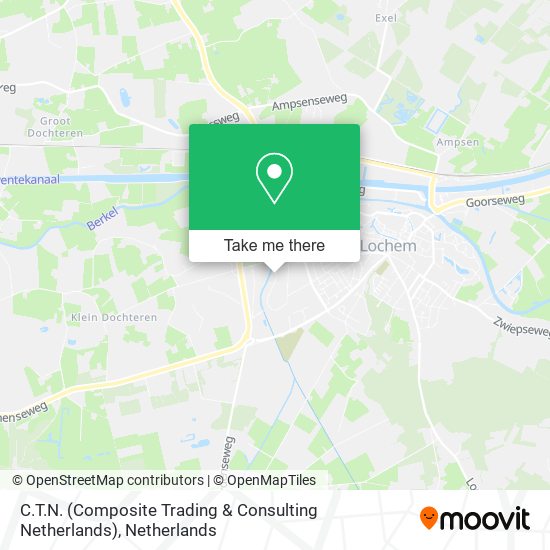 C.T.N. (Composite Trading & Consulting Netherlands) map