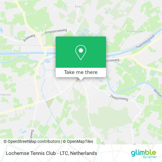 Lochemse Tennis Club - LTC map