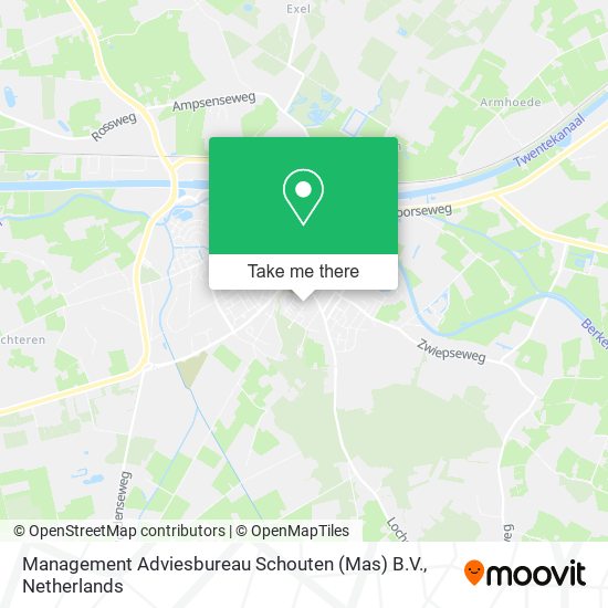 Management Adviesbureau Schouten (Mas) B.V. map
