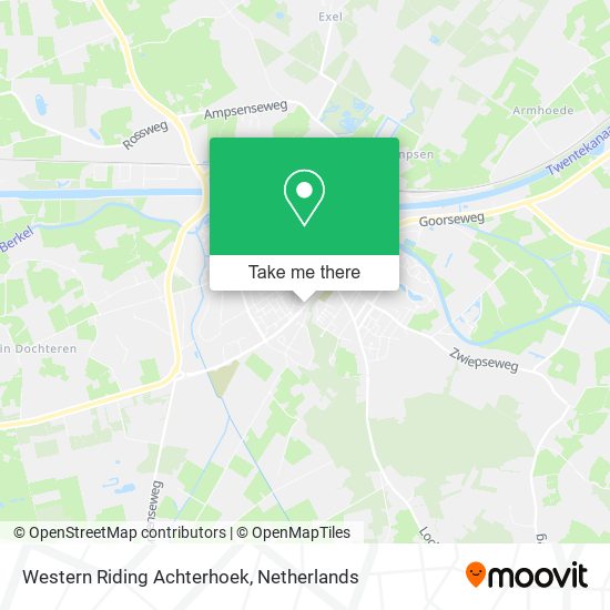 Western Riding Achterhoek map