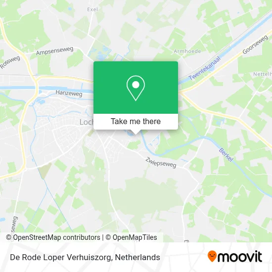 De Rode Loper Verhuiszorg map