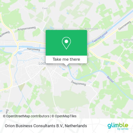 Orion Business Consultants B.V. map