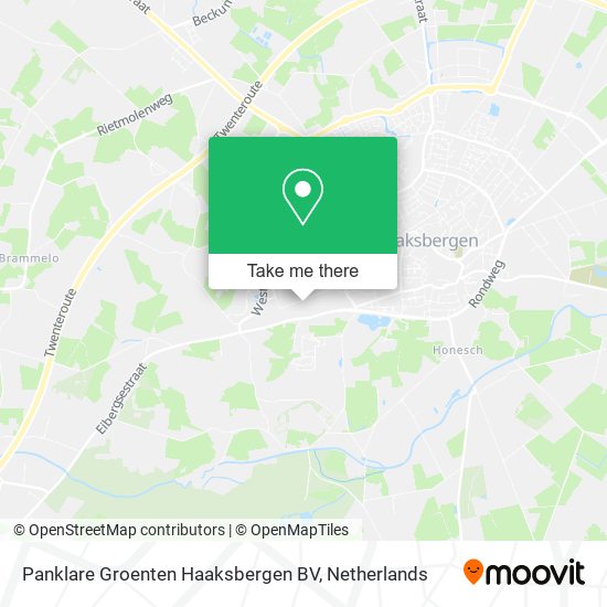 Panklare Groenten Haaksbergen BV map