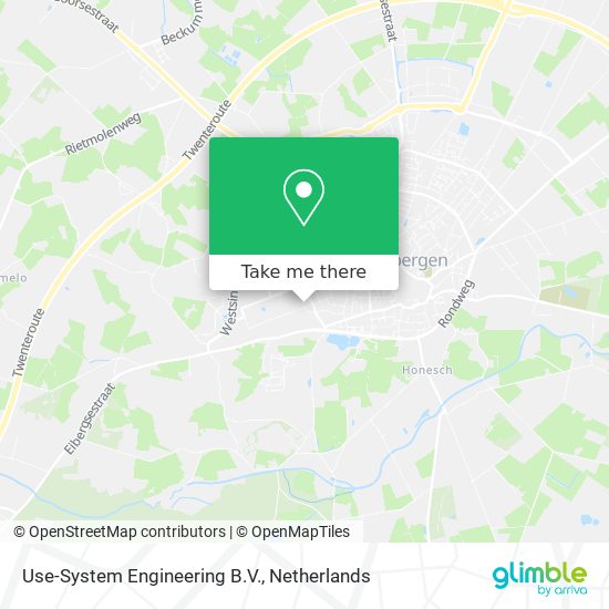 Use-System Engineering B.V. map