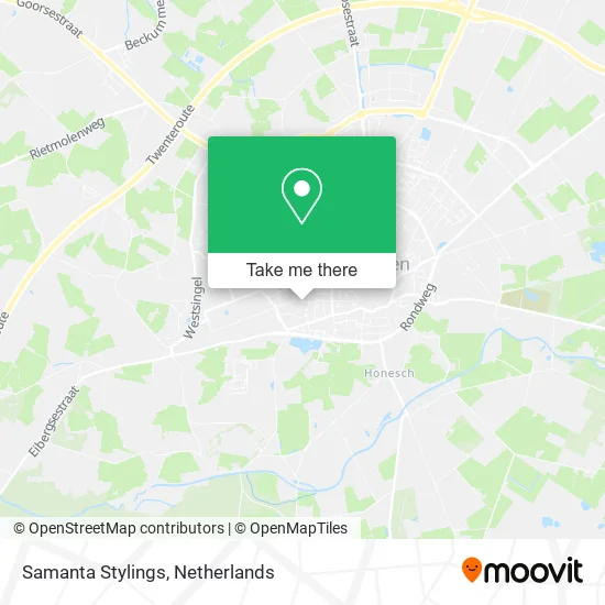 Samanta Stylings map