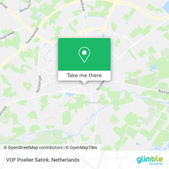 VOF Poelier Satink map