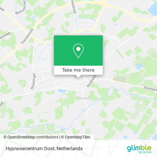 Hypnosecentrum Oost map