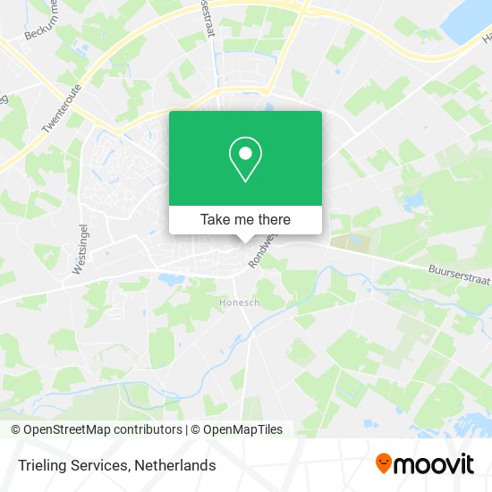 Trieling Services map