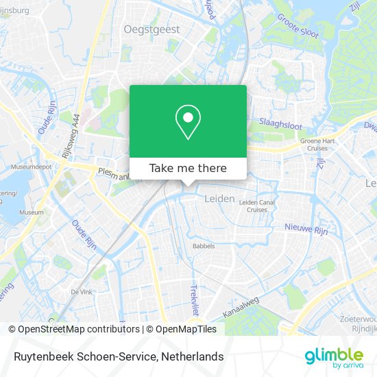 Ruytenbeek Schoen-Service Karte