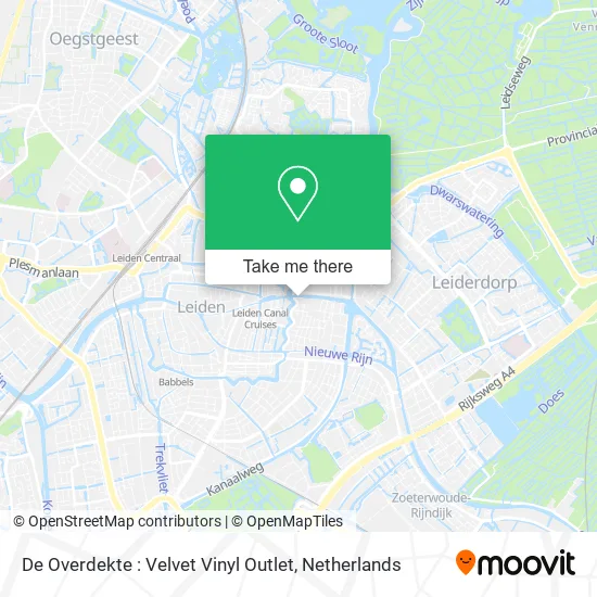 De Overdekte : Velvet Vinyl Outlet map