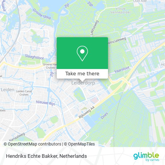 Hendriks Echte Bakker map