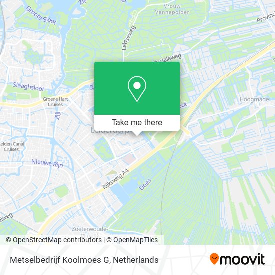 Metselbedrijf Koolmoes G map