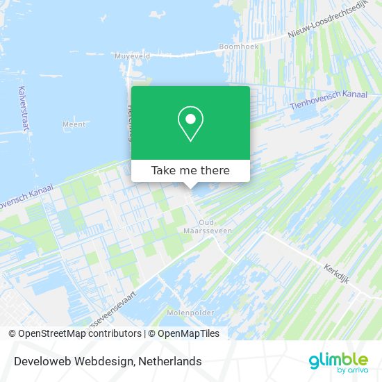 Develoweb Webdesign map