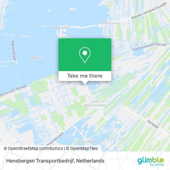 Hensbergen Transportbedrijf Karte