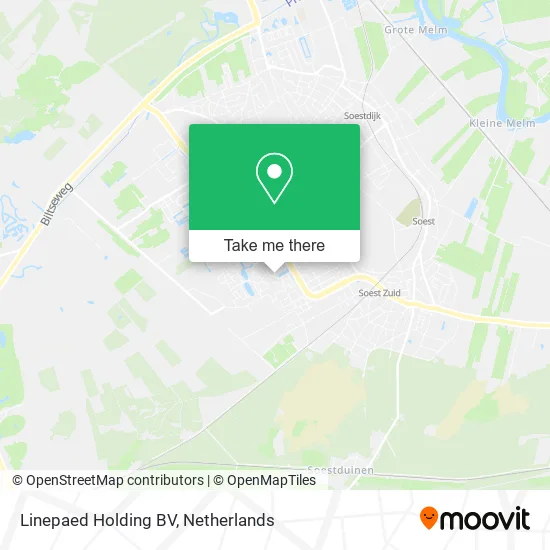 Linepaed Holding BV map