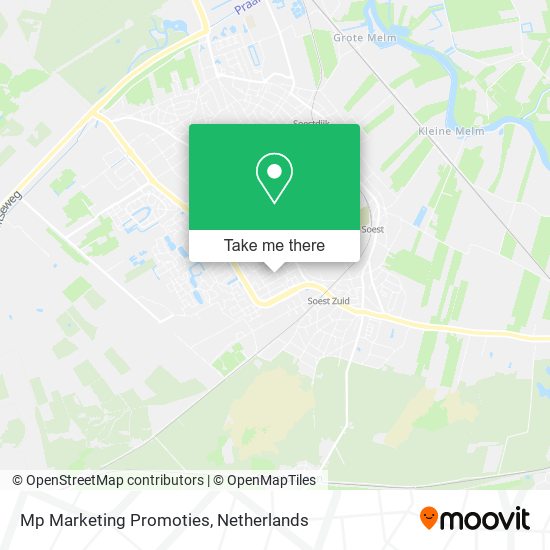 Mp Marketing Promoties map