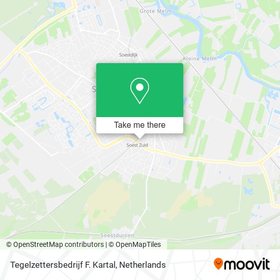 Tegelzettersbedrijf F. Kartal map